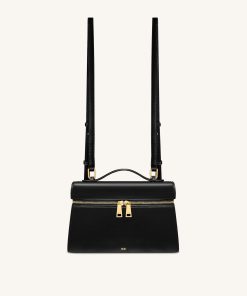Alternative view of Thea Large Top Handle Bag - Black