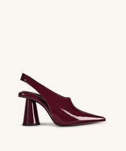 Vivovr High Heel Pumps - Burgundy