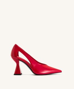 Alessia High Heel Pumps - Red