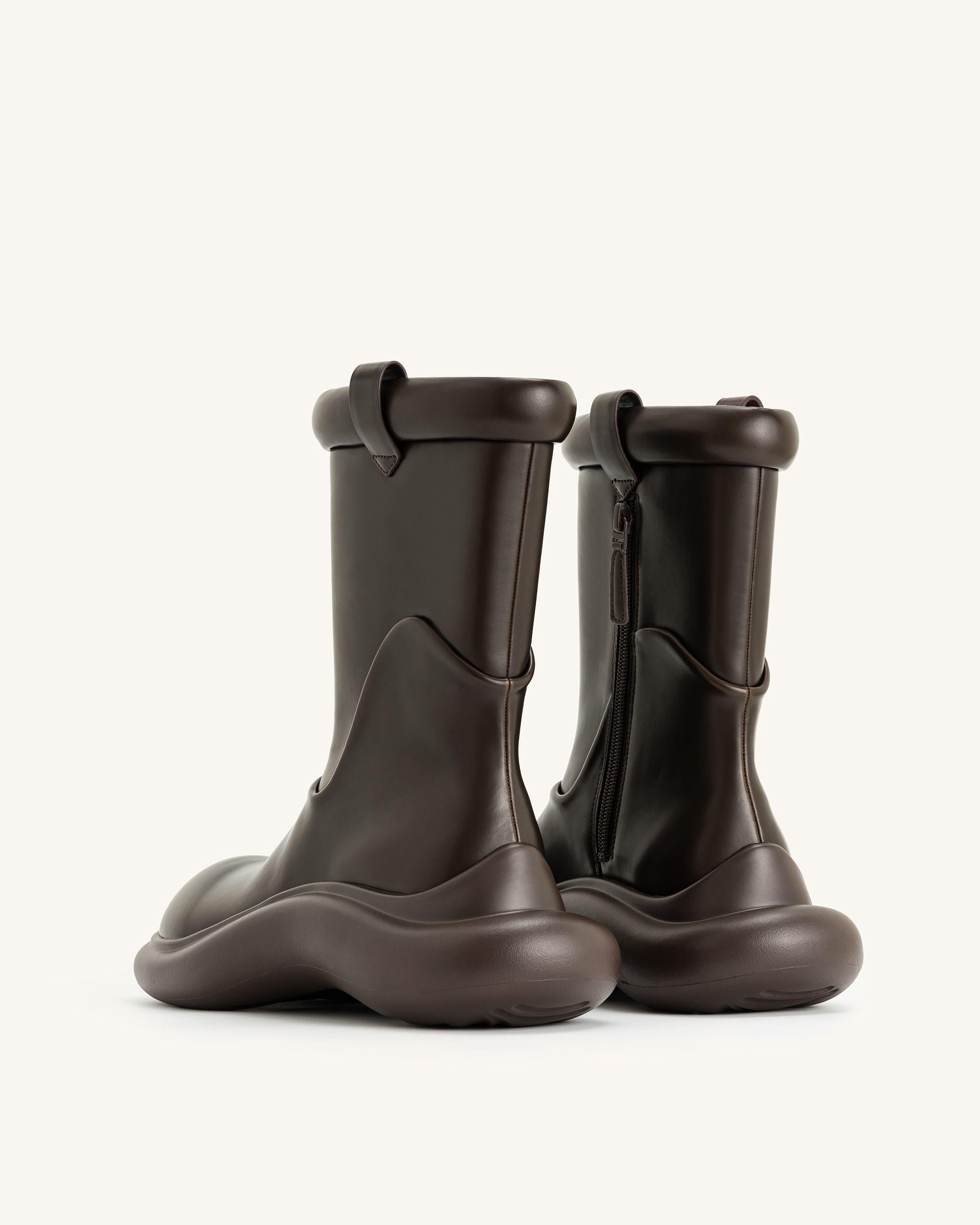 Zoie Rain Boot - Brown - Image 4