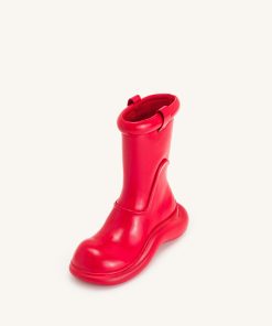 Alternative view of Zoie Rain Boot - Red