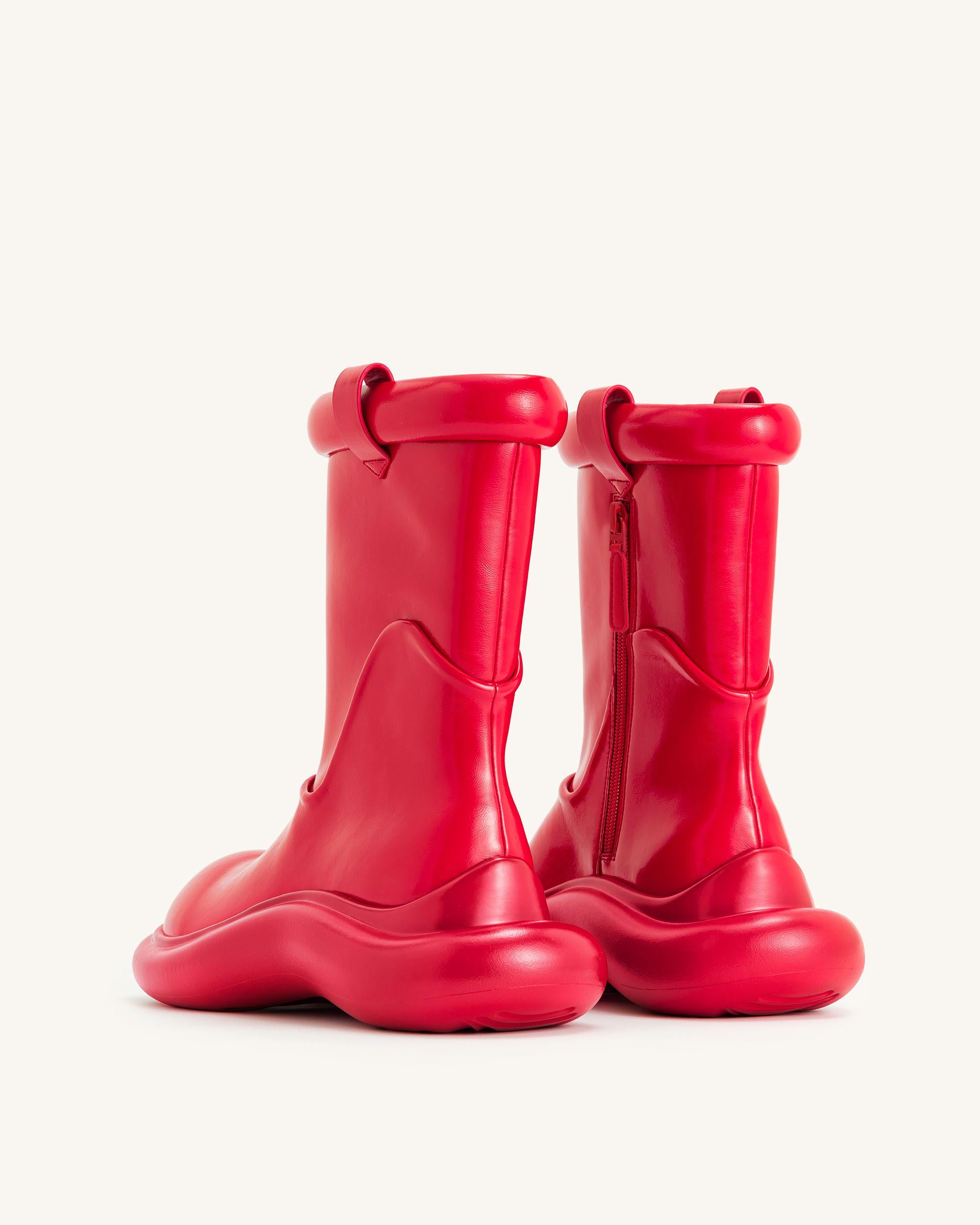 Zoie Rain Boot - Red - Image 4