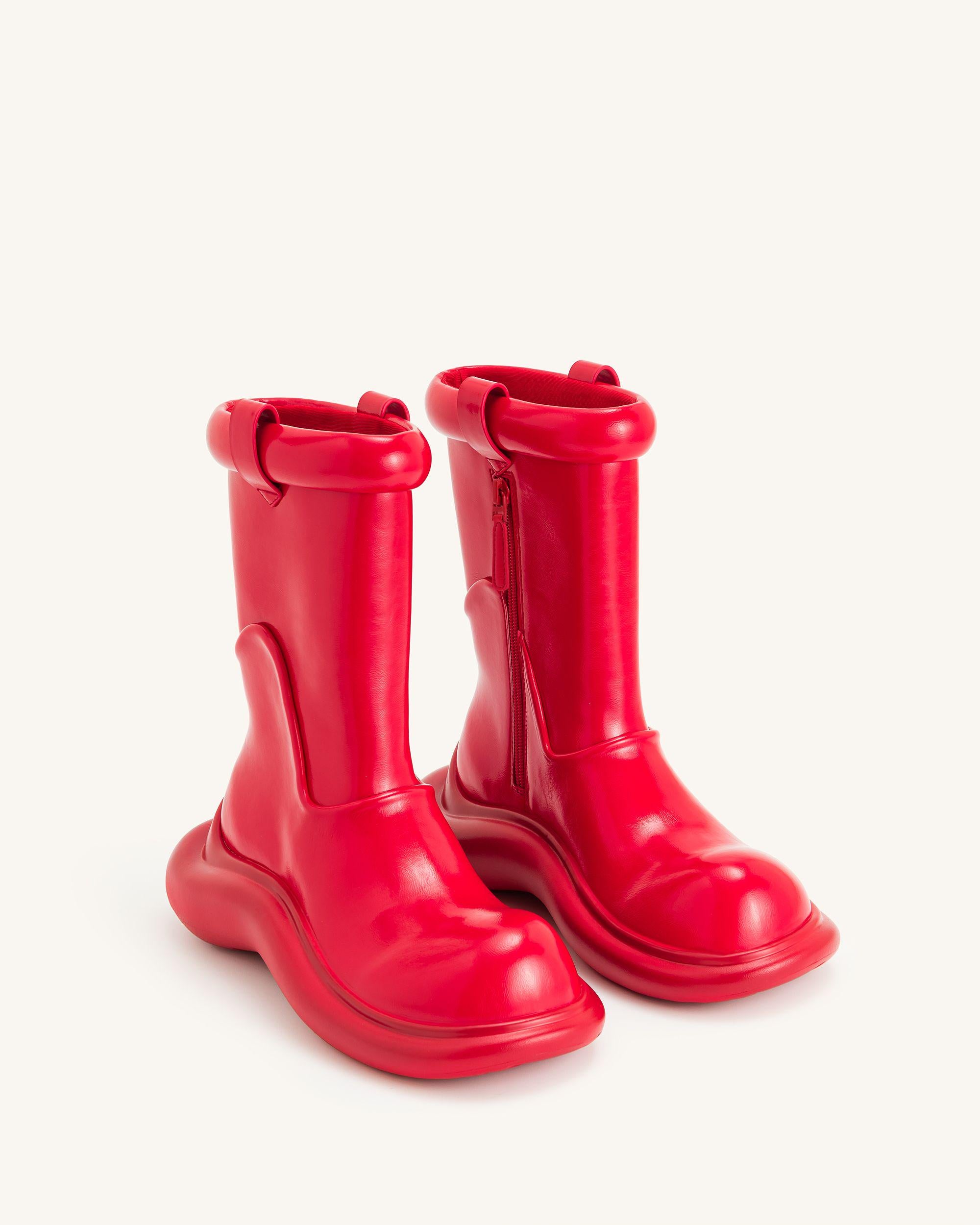Zoie Rain Boot - Red - Image 3