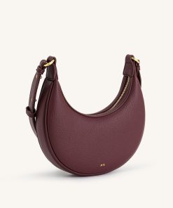 Alternative view of Carly Medium Shoulder Bag - Deep Claret