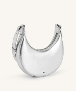 Alternative view of Carly Medium Shoulder Bag - Silver