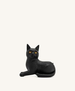 Hedy Black Cat Clutch - Black