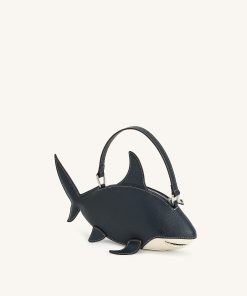 Alternative view of Nerys Shark Look Top Handle Bag - Dark Blue