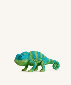 Alternative view of Hazel Chameleon Clutch - Green/Blue