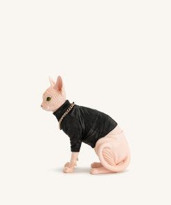 Alternative view of Sadie Cat Clutch - Black/Pink