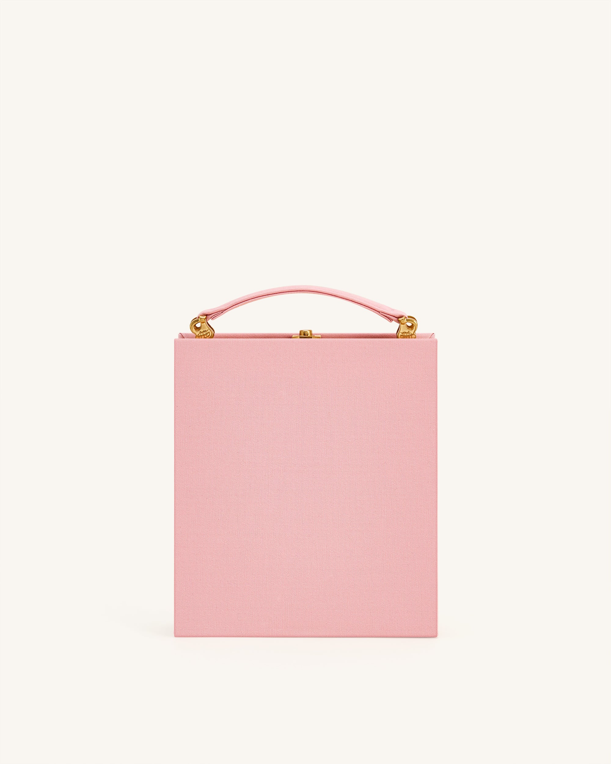 Taya Wine Glass Puppy Pattern Book Shape Clutch Bag - Pink - Image 3