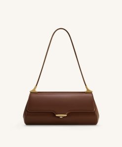 Eloise Shoulder Bag - Deep Brown