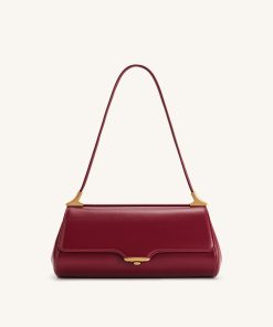 Eloise Shoulder Bag - Burgundy