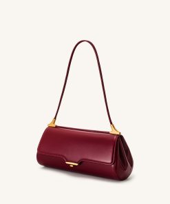 Alternative view of Eloise Shoulder Bag - Burgundy