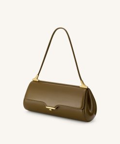Alternative view of Eloise Shoulder Bag - Olive Green