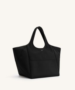Alternative view of Eliana Nylon Tote Bag - Black