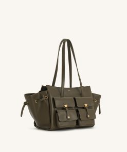 Alternative view of Linda Tote Bag - Dark Olive
