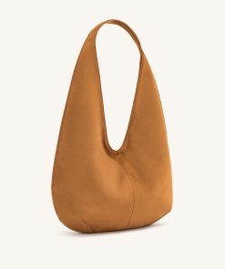 Alternative view of Dara Faux Suede Hobo Bag -Yellowish Brown