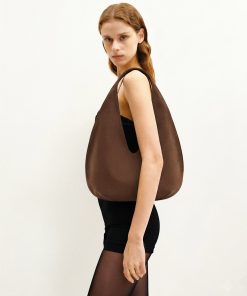 Alternative view of Dara Faux Suede Hobo Bag - Mocha Brown