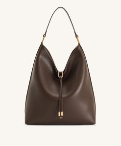 Aria Shoulder Bag - Dark Brown