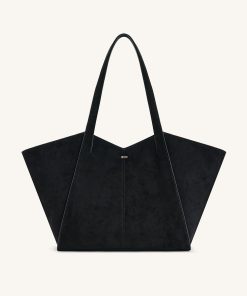 Kiana Large Capacity Tote Bag - Black