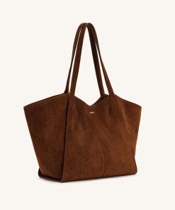 Alternative view of Kiana Large Capacity Tote Bag - Dark Brown