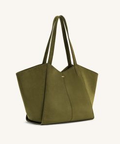 Alternative view of Kiana Large Capacity Tote Bag - Dark Olive