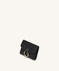 Alternative view of Stella Wallet - Black Grained Vegan Leather