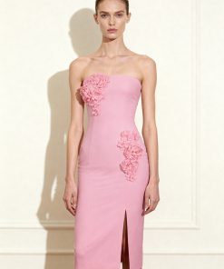 Petal Perfection Cocktail Dress - Pink