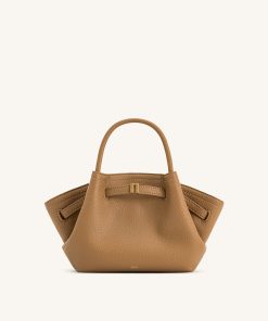 Hana Mini Tote Bag - Latte Color