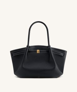 Alternative view of Hana Medium Tote Bag - Black
