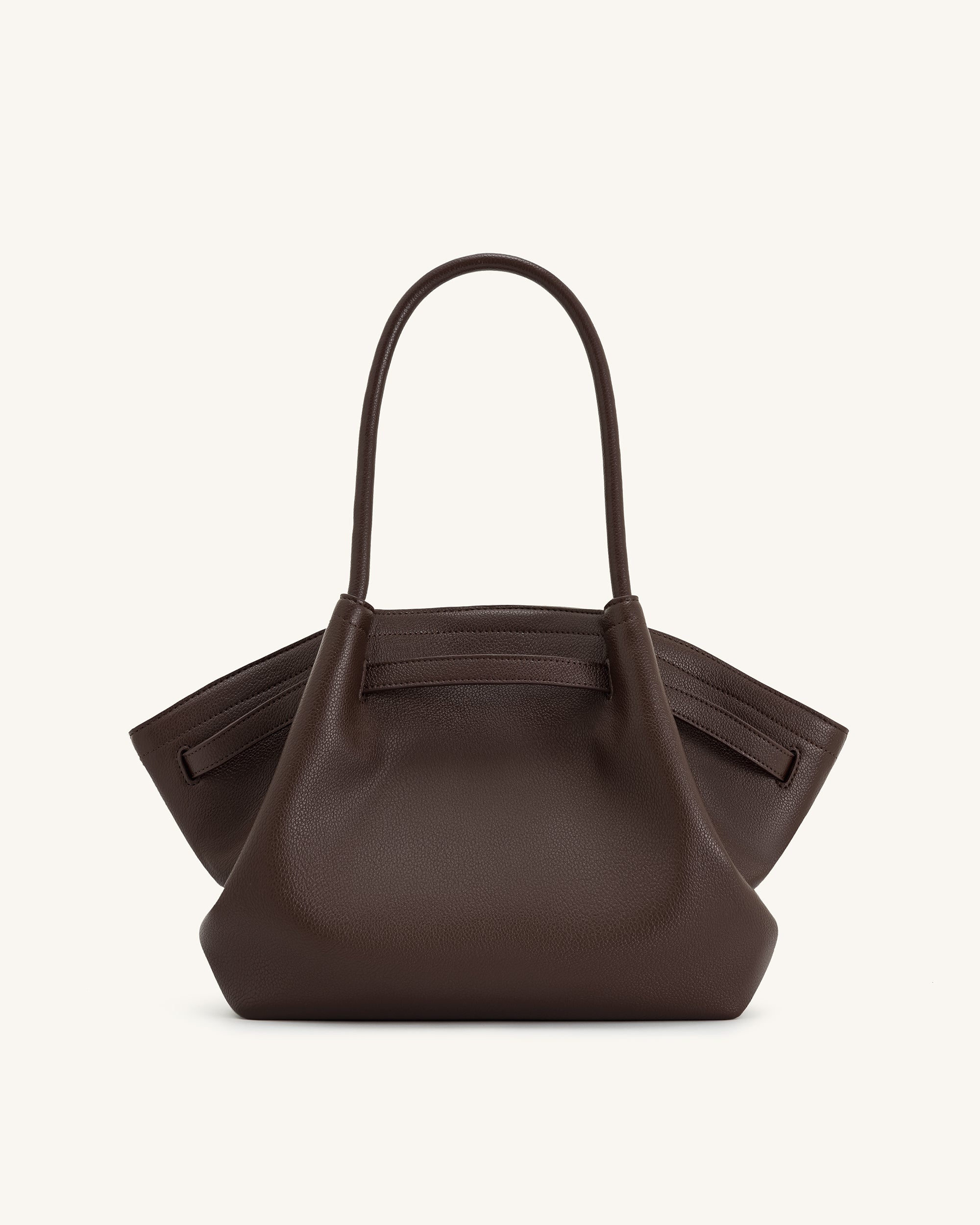 Hana Medium Tote Bag - Dark Brown - Image 5