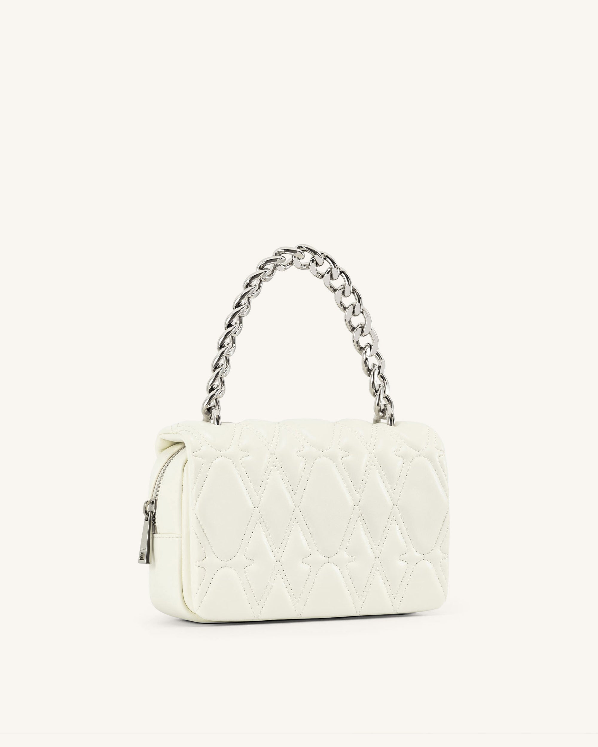 Nora Crossbody Bag - White - Image 2