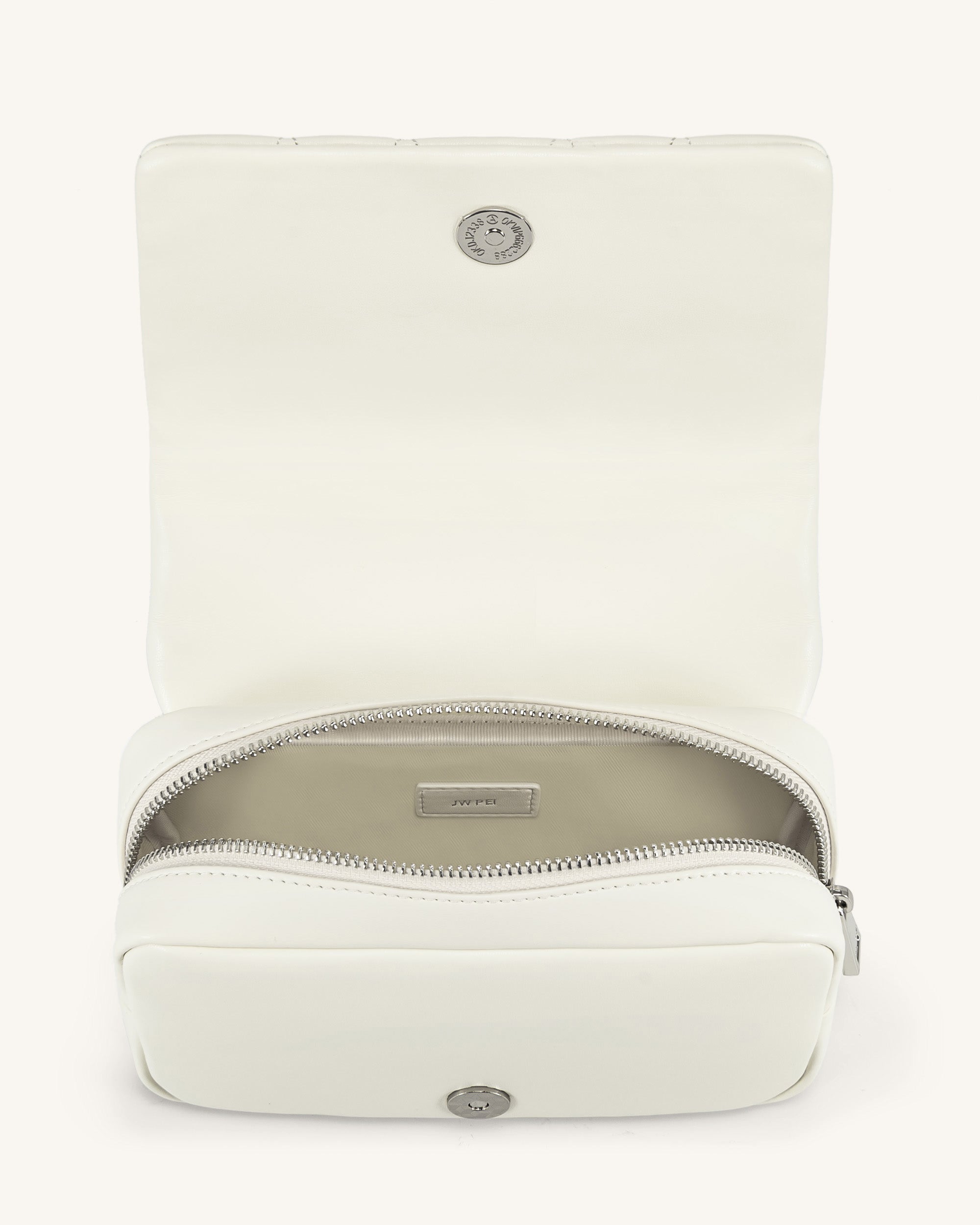 Nora Crossbody Bag - White - Image 4