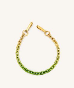 Isla Gradient Chain Strap - Green