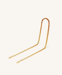 Alternative view of Aria Gradient Chain Strap - Orange