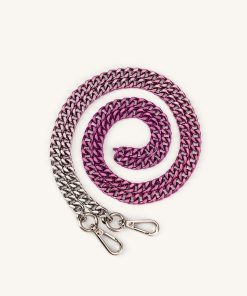 Aria Gradient Chain Strap - Purple