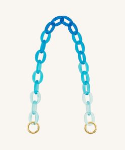 Mya Gradient Acrylic Chain Strap - Blue