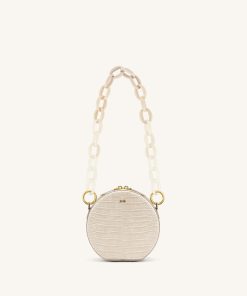 Alternative view of Mya Gradient Acrylic Chain Strap - Ivory