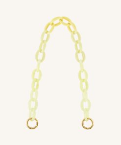 Mya Gradient Acrylic Chain Strap - Yellow