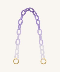 Mya Gradient Acrylic Chain Strap - Purple