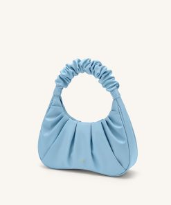 Alternative view of Gabbi Ruched Hobo Handbag -Ice