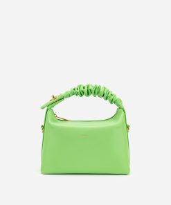 Cora Top Handle Bag - Lime Green