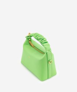 Alternative view of Cora Top Handle Bag - Lime Green
