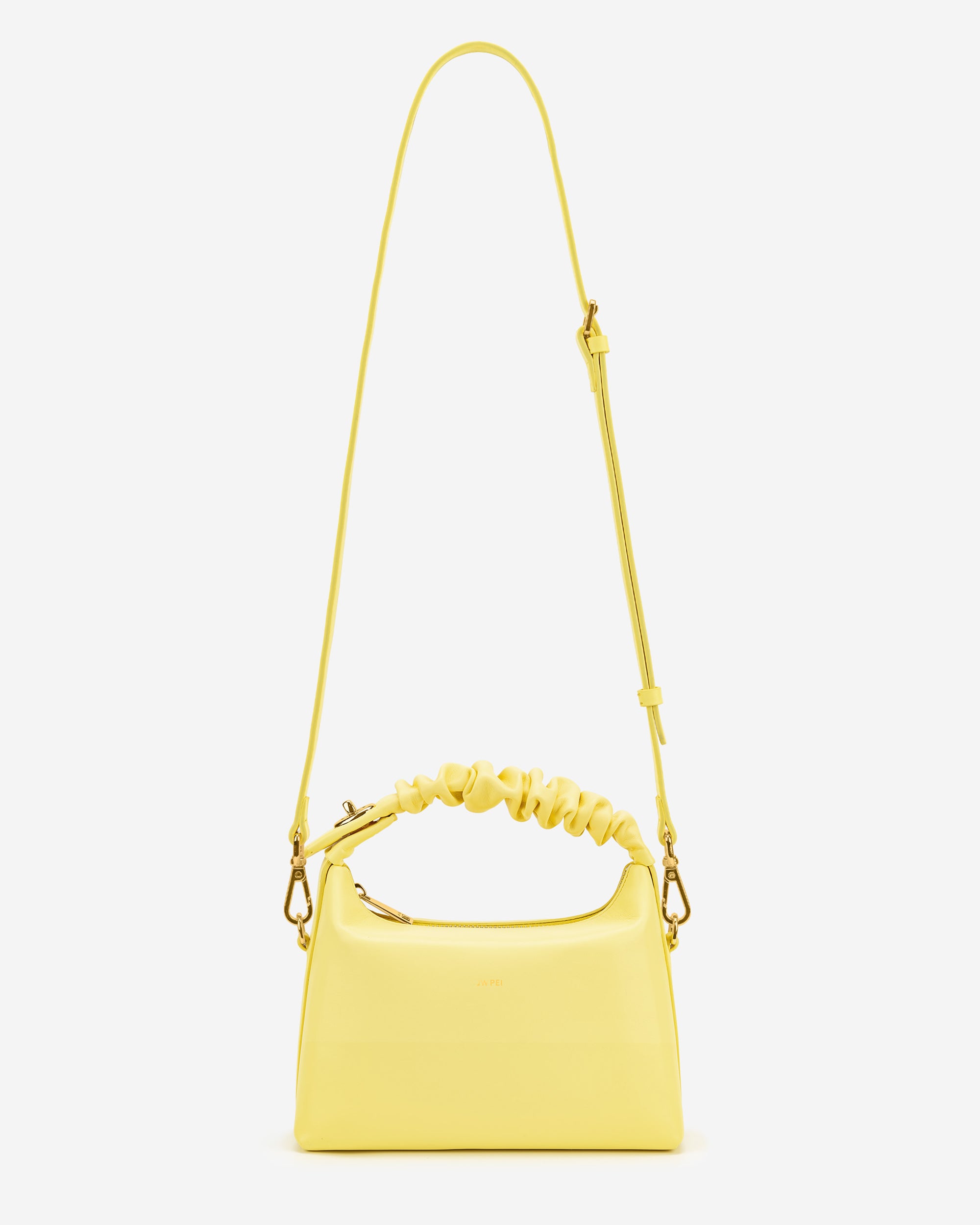 Cora Top Handle Bag - Light Yellow - Image 5