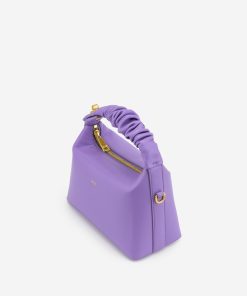 Alternative view of Cora Top Handle Bag - Purple