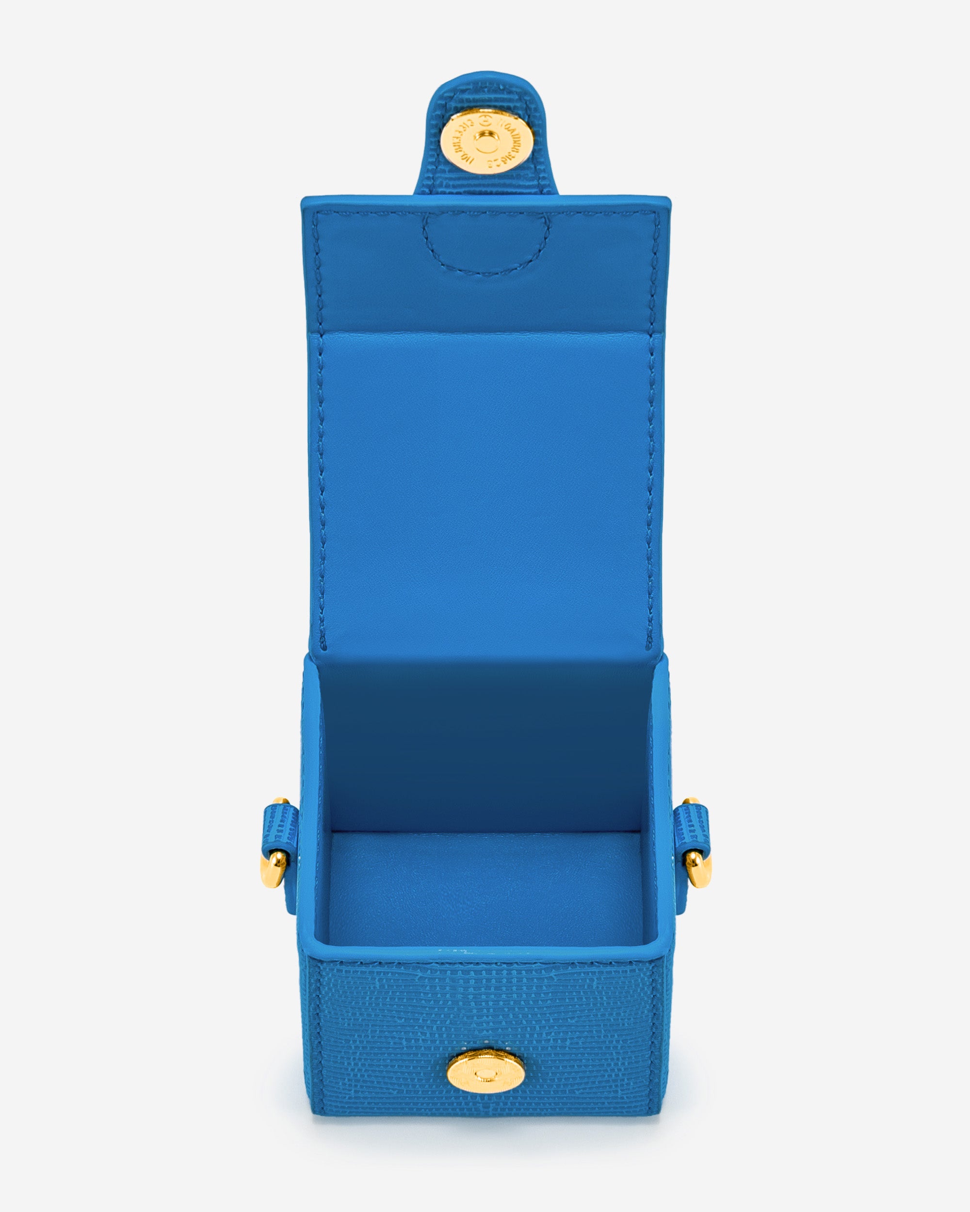 Square Mini Box - Classic Blue Lizard - Image 4