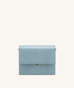 Alternative view of Mini Flap Crossbody - Ice Lizard