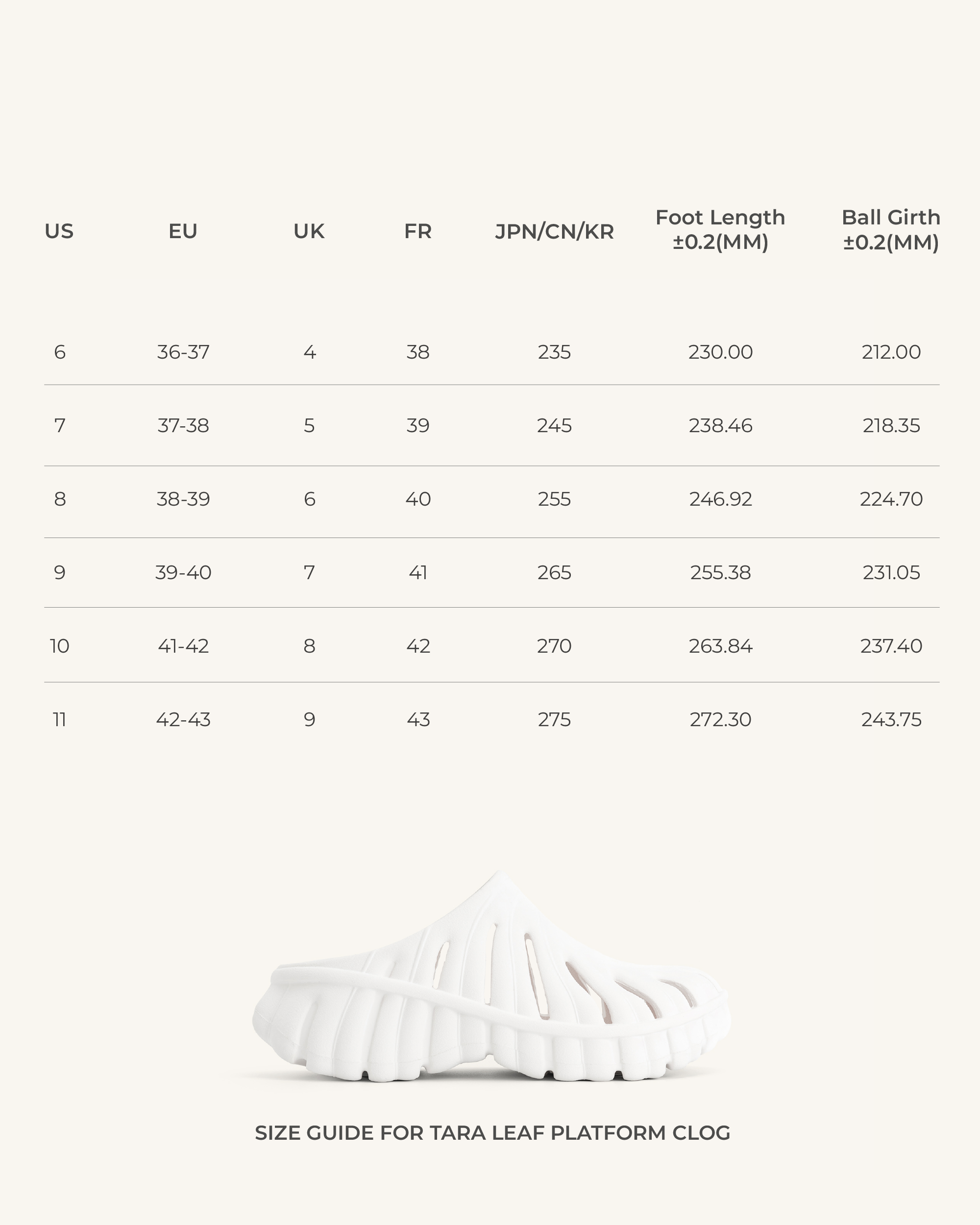 Tara Leaf Platform Clog - White - Image 6