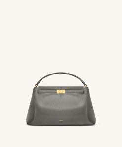 Carmen Top Handle Bag - Gray