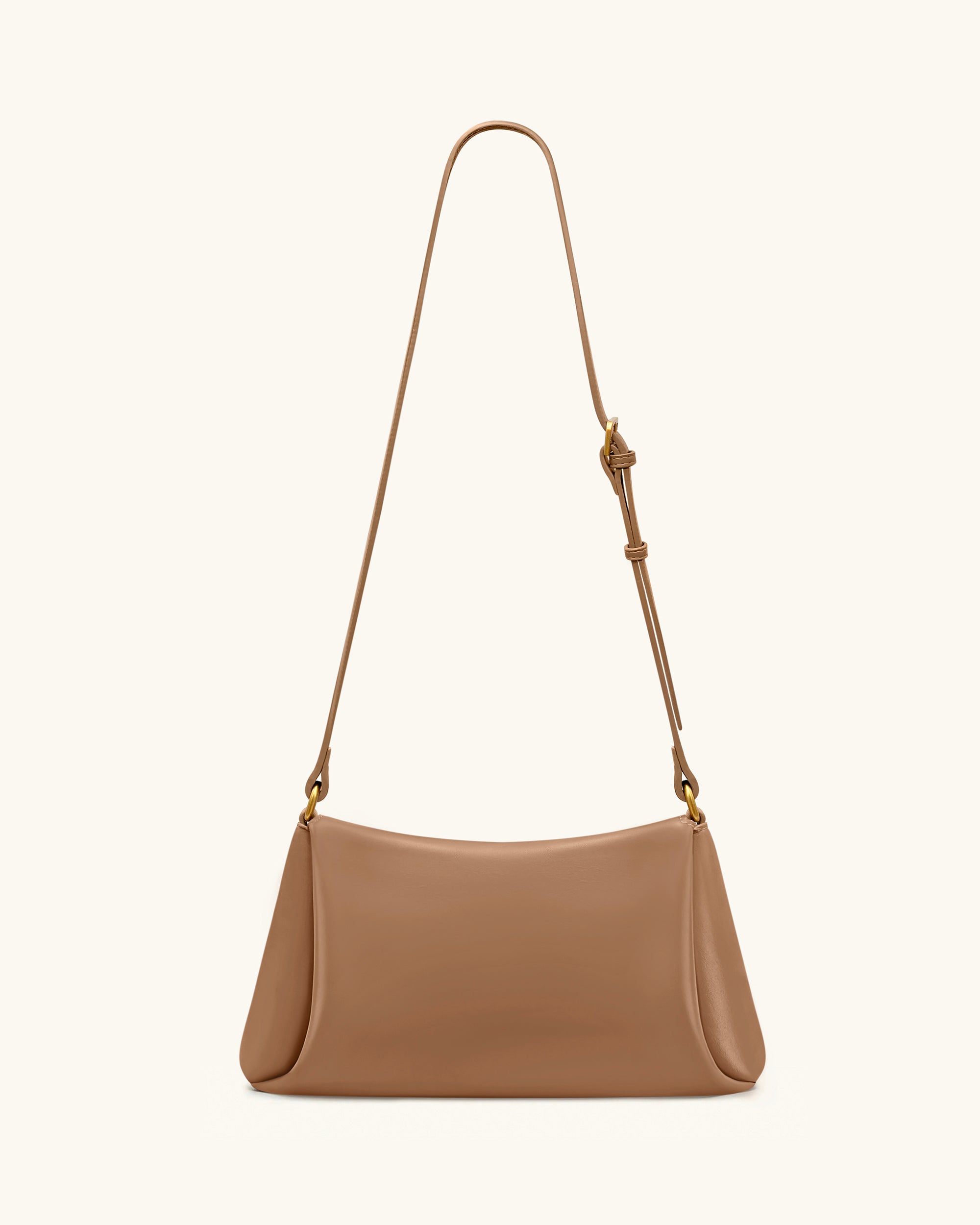 Greta Twist-Lock Crossbody Bag - Brown - Image 3